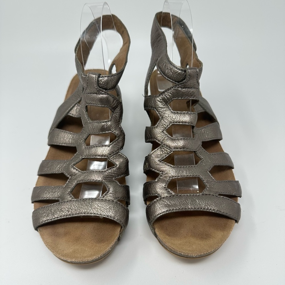Dansko Selina Gladiator Sandals Metallic Leather Women's 41 - Picture 4 of 16